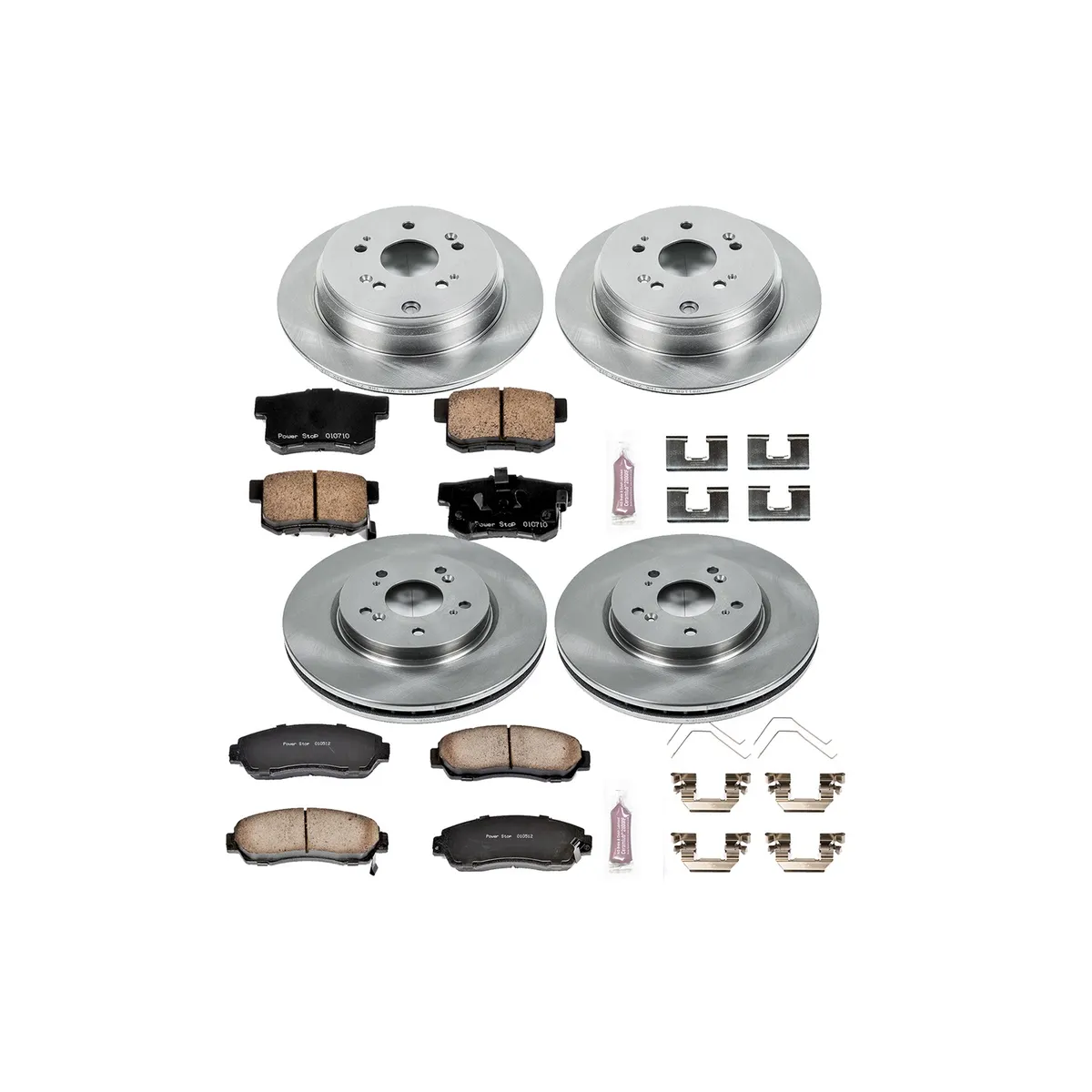 Z17 Direct Replacement Kit: Rotors; Ceramic Pads W/Hardware product image