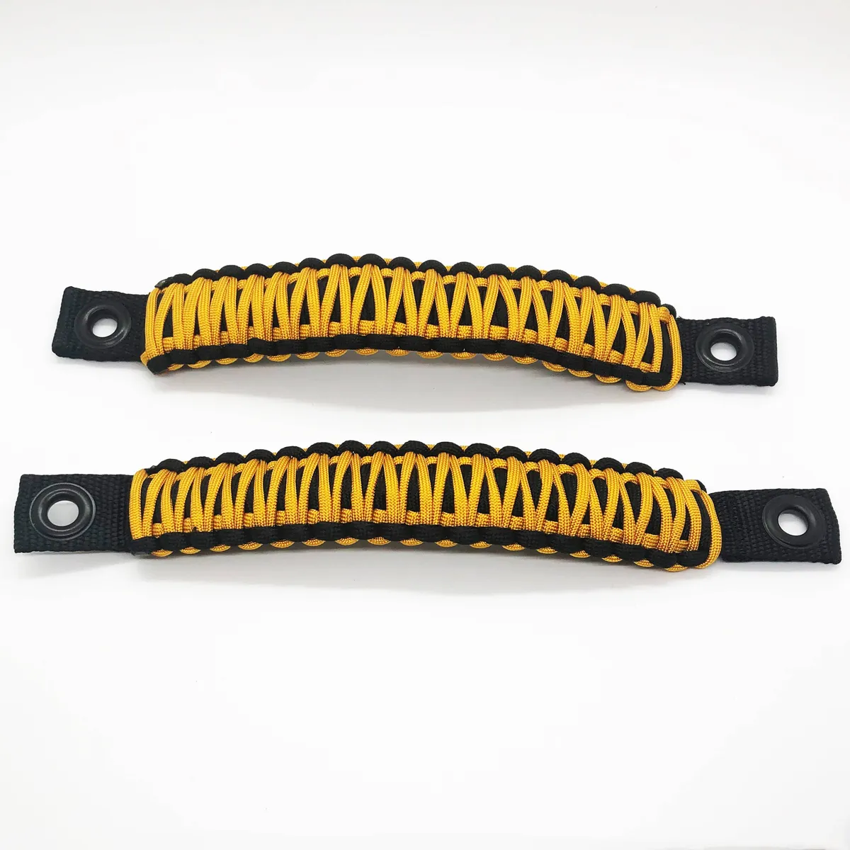 TJ Door Handles, Paracord Jeep® Grab Handles for Jeep Wrangler TJ & LJ 97-06 - Interior Door Pull Handles 550 Paracord Grab Handles w/ Grommets (PAIR) | Bartact® product image
