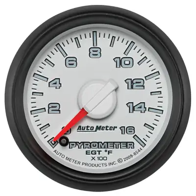 AutoMeter Gauge, Pyro. (EGT), 2 1/16", 1600?F, Stepper Motor, Ram Gen 3 Fact. Match