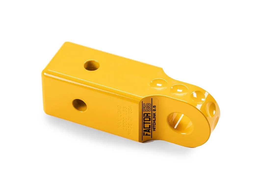 Hitchlink 2.5 Hitch Receiver Shackle Mounts (2.5in Receivers) Yellow product image