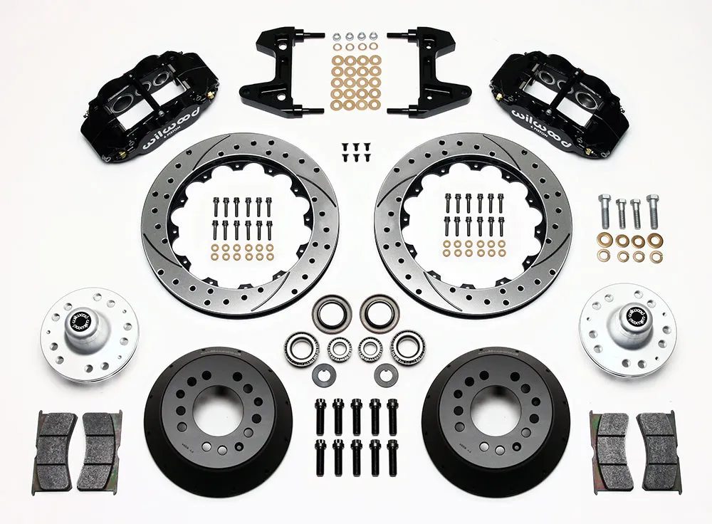 1974 - 1980 Ford, Mercury Forged Narrow Superlite 6R Big Brake Front Brake Kit (Hub) - 140-9801 product image