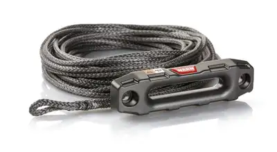 Warn WARN - For those looking to convert their winches with steel rope to synthetic, this is the kit for you. This conversion kit includes synthetic rope and a ha