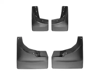 Weathertech Black No Drill MudFlaps Chevrolet Silverado 2014 + Fits 1500 models
