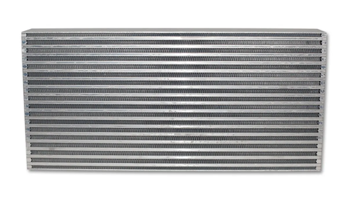 Intercooler Core; 25 in. Core Width; 3.5 in. Core Thickness; 11.75 in. Height; 6061 Aluminum; product image
