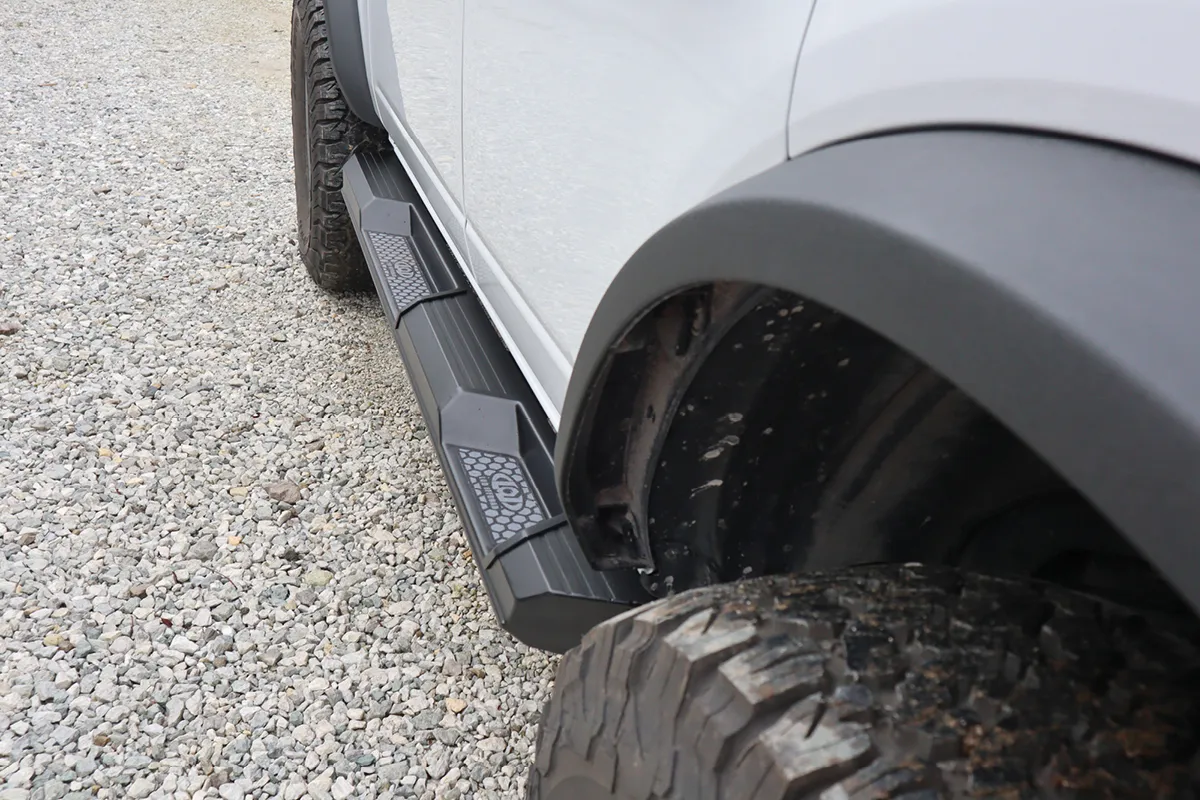 LOD Armor Lite Rock Sliders - Black Powder Coated - Bronco 4dr 2021+ product image
