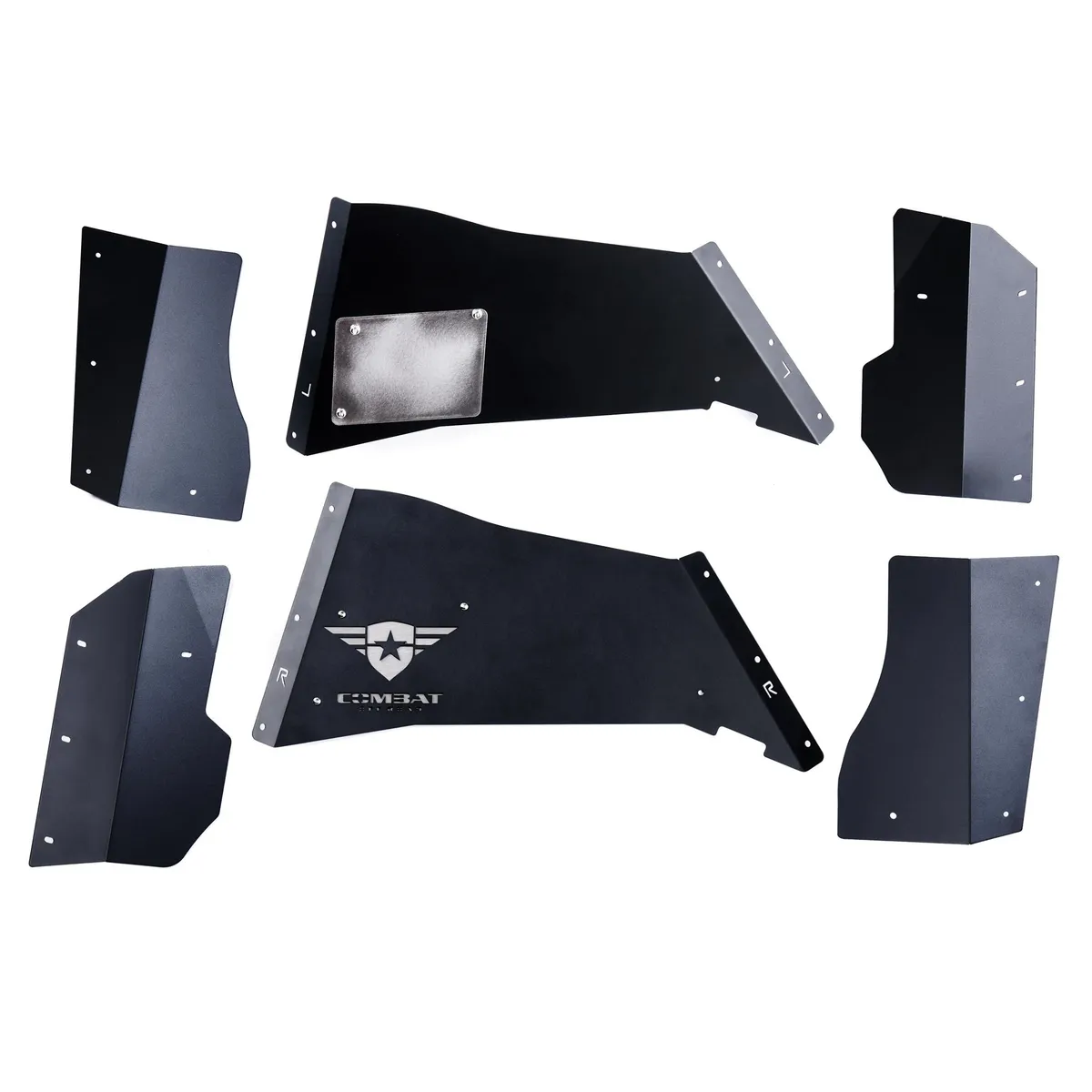 Combat Off Road Battle Ready Aluminum Inner Fender Liner Kit - Front - JK product image