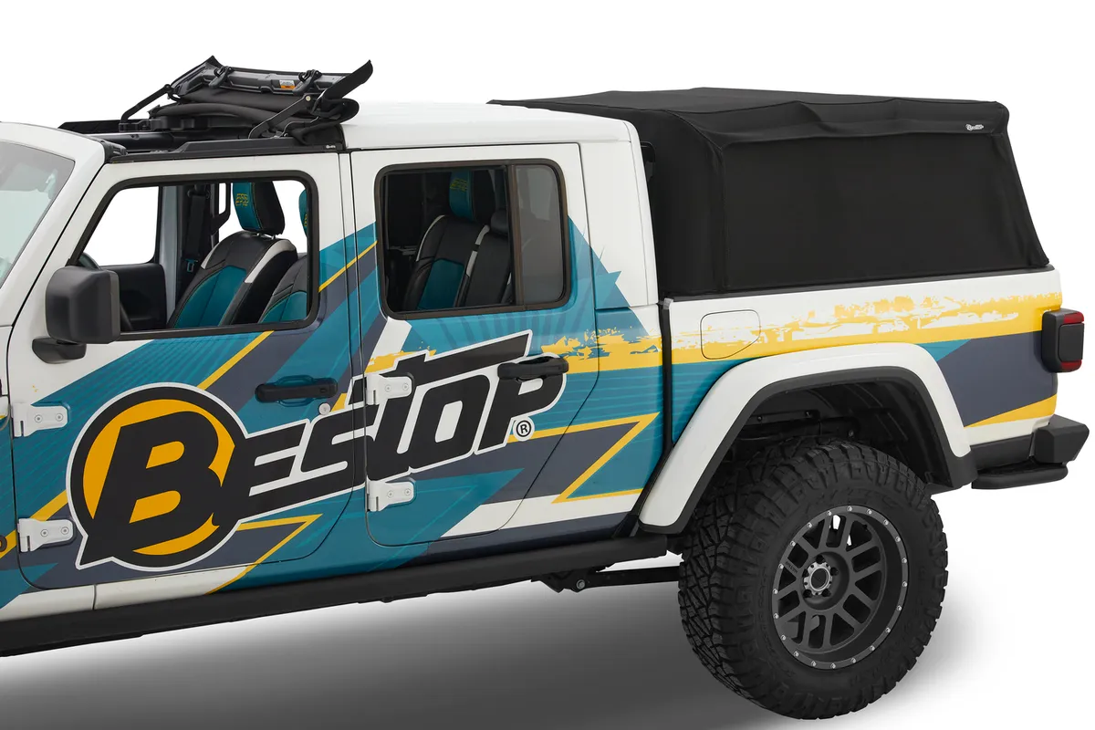 Supertop for Truck 2 '20-26 Gladiator For 5 ft. bed Black Diamond Bestop product image