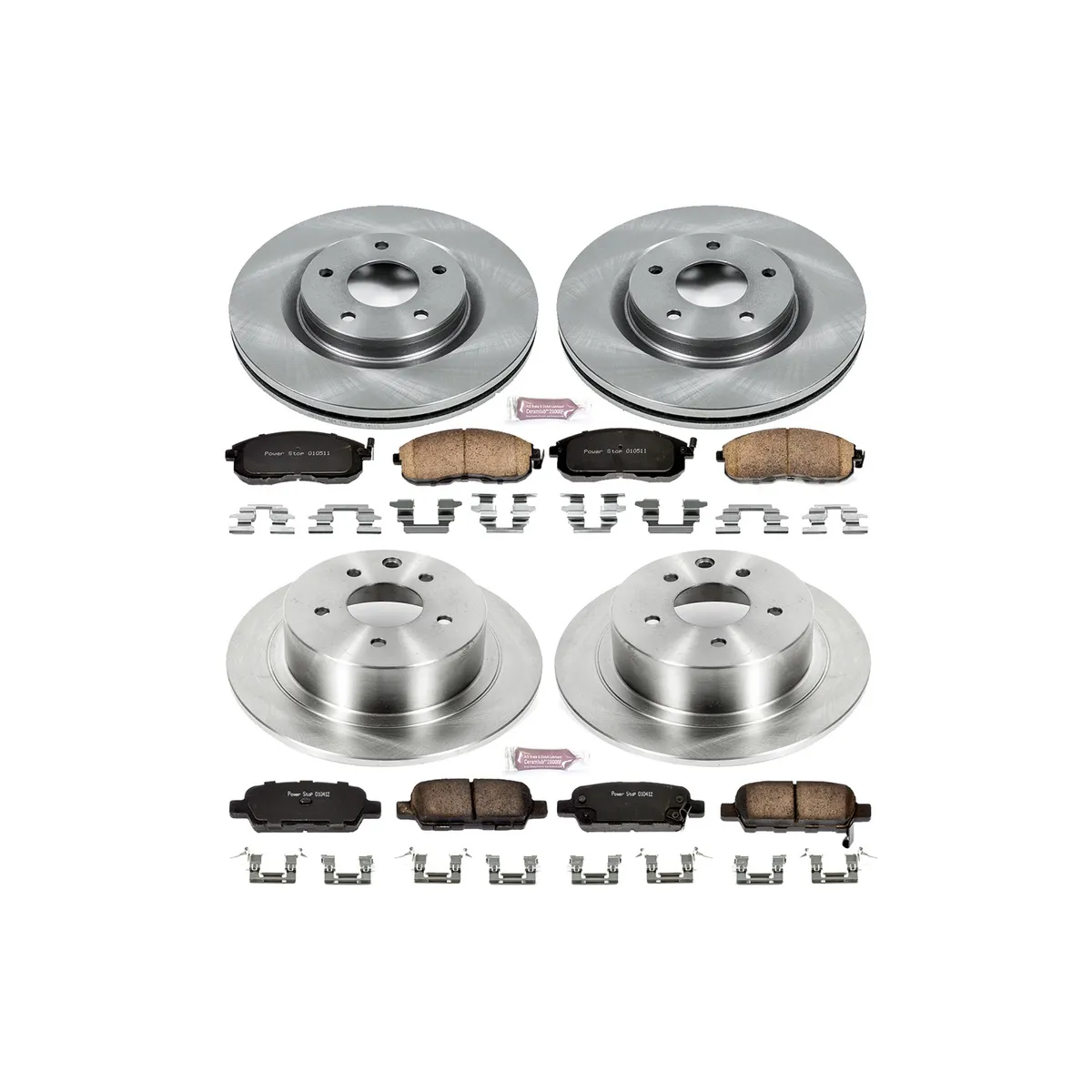 Autospecialty Brake Kit fr 2011-2017 Nissan Juke 2017-2018 Nissan Sentra product image