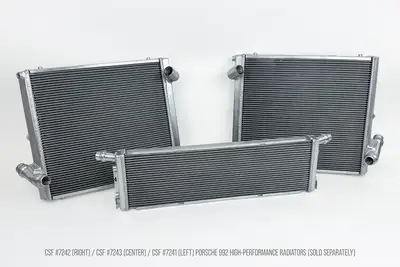 CSF Cooling - Racing & High Performance Division CSF Cooling - Racing & High Performance Division 7243 Porsche 992 911 High-Performance All-Aluminum Radiator (Center)