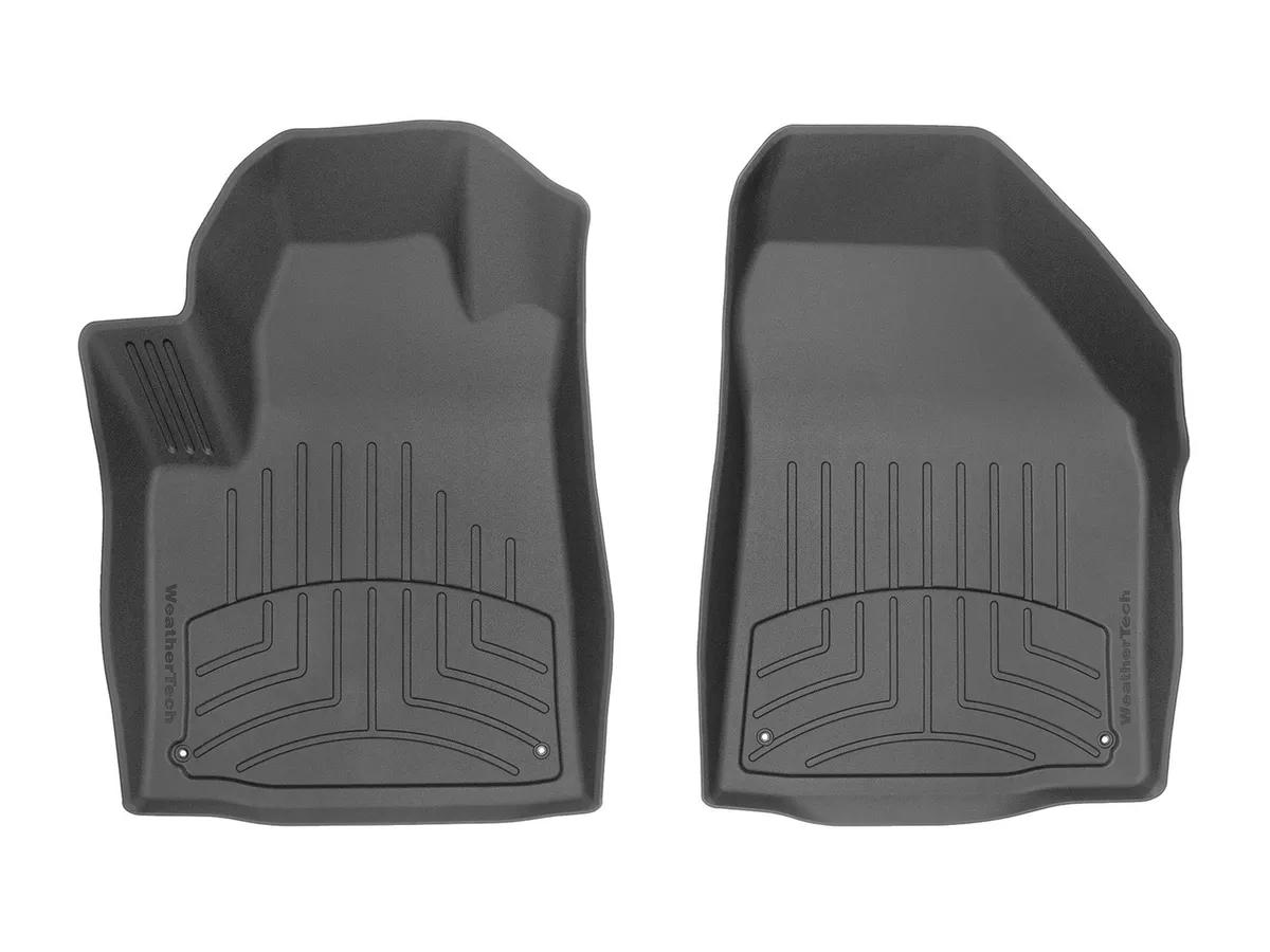 Black Front 3D Floor Mats Jeep Cherokee 2016 + product image