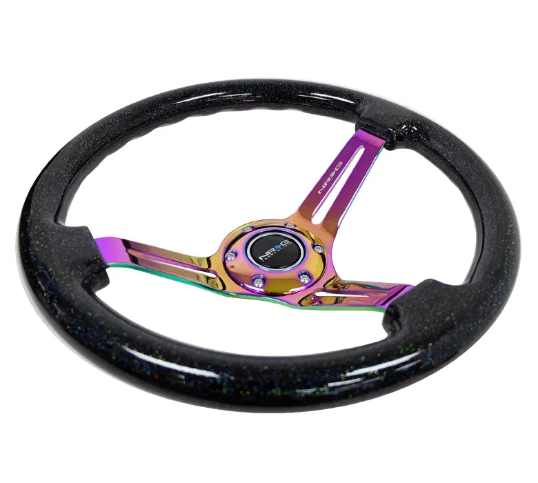 Steering Wheel 350mm 3in Dish Galaxy -Neochrome product image