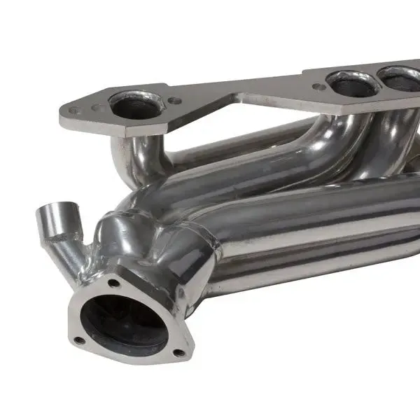 Chevrolet GM Truck SUV 5.0 5.7 1-5/8 Shorty Exhaust Headers Polished Silver Ceramic 96-99 product image