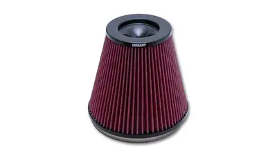 Vibrant Performance The Classic Performance Air Filter; 7 in. Inlet ID; 5 in. Filter Cap OD; 8.5 in. Filter Base OD; 8.5 in. Height;