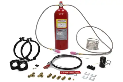 Fire Bottle Fire Suppression System 10lb Automatic & Manual