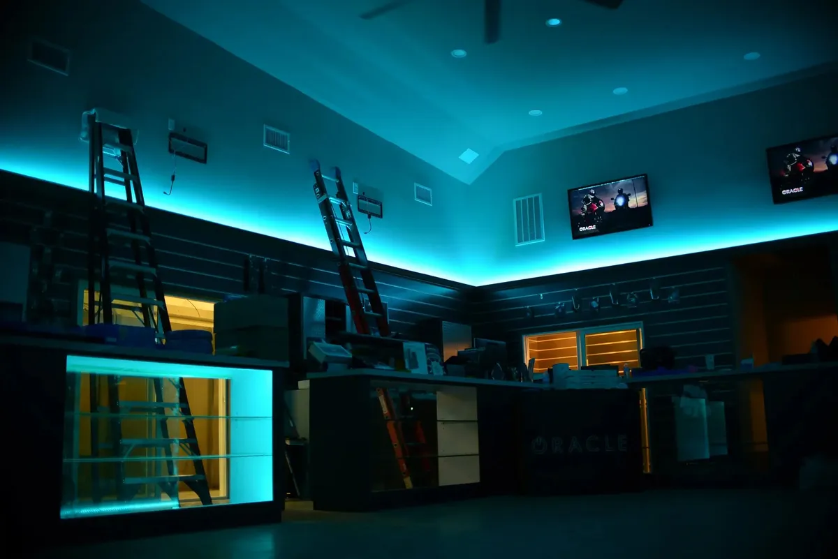 4223-333 - Oracle Exterior Black Flex LED Spool - RGB Colorshift product image