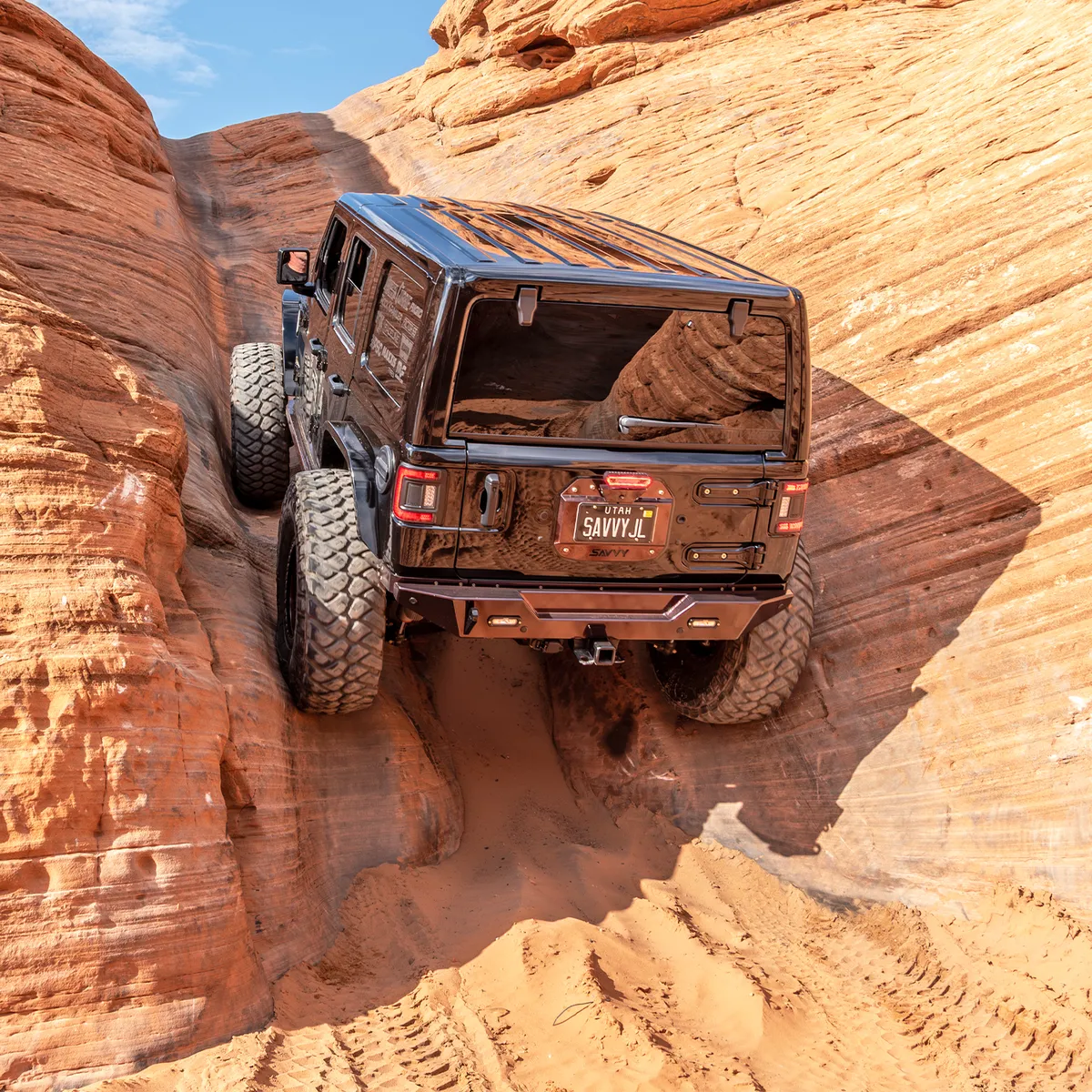 18c Wrangler Krawler Lite Bolt On Rear Bumper Raw product image