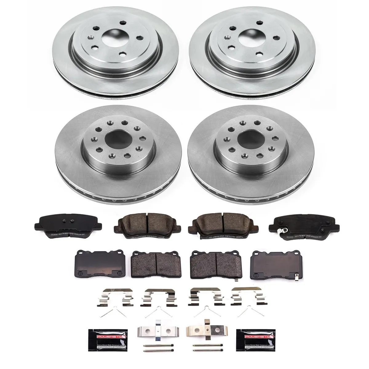 Z17 Direct Replacement Kit: Rotors; Ceramic Pads W/Hardware product image