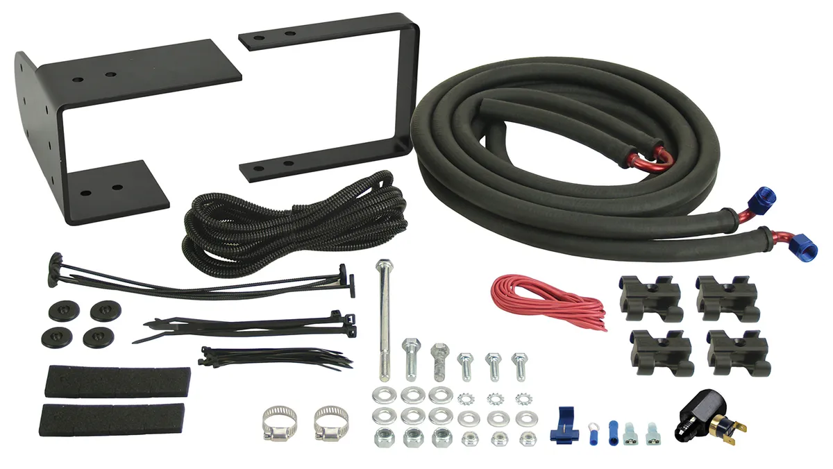 Derale 20561 Remote Transmission Cooler Kit, Complete Kit, Direct Fit product image