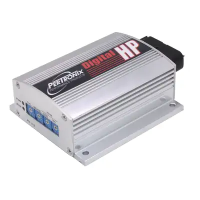Pertronix Pertronix Digital HP Ignition System. This System Features 187 Millijoules of Spark Energy, 3 Step Rev Limiter, And Multispark to Redline, All in a Ultra Small Form Factor. Silver.