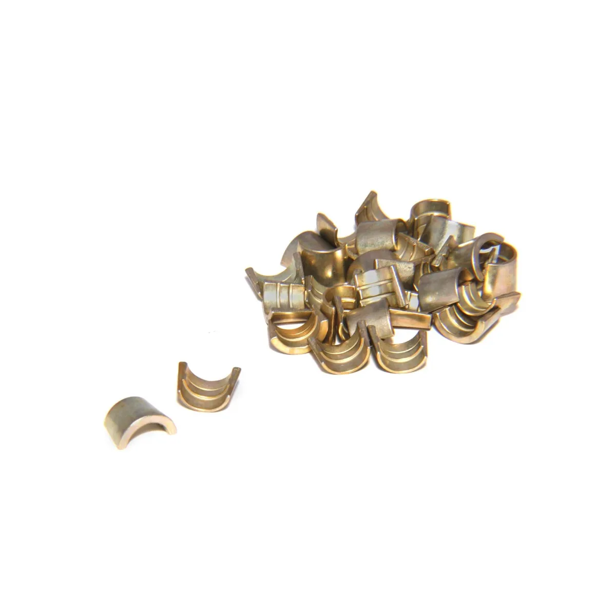 COMP Cams 614-16 Set of 16 - 10 Degree 11/32 Single Groove Locks w/o Lash Cap Recess +.050 Height product image
