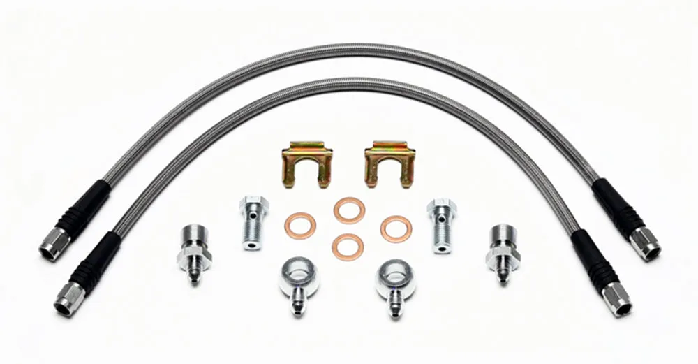 Wilwood Brakes Wilwood Flexline Kit D52 Caliper 18in w Banjo 716-20