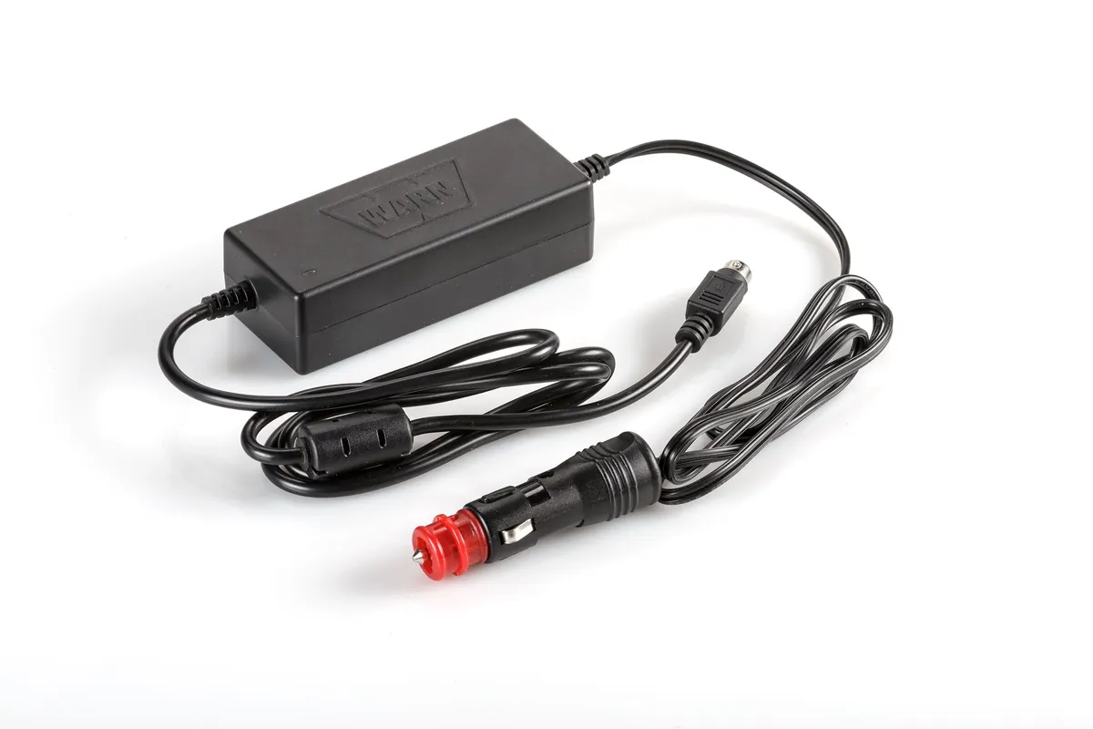 WARN - For use with cordless PullzAll, this 12-volt charger plugs into the accessory/ cigarette lighter of your automobile and will charge the Cordless Pullz product image