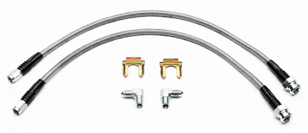 Wilwood Brakes Wilwood Flexline Kit Rear Nissan 350ZInfiniti G35 wDPR Caliper