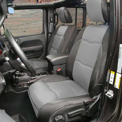 Smittybilt Smittybilt Gen 2 Front and Rear Neoprene Seat Cover Set - Charcoal