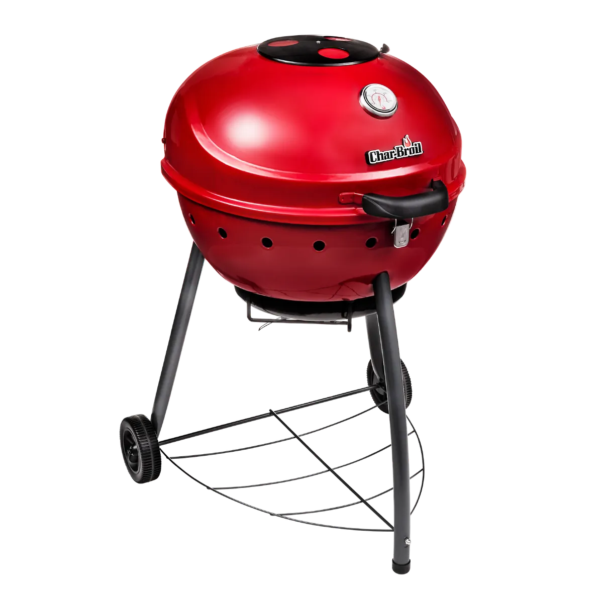 Kettleman® TRU-Infrared™ Charcoal Grill Red product image