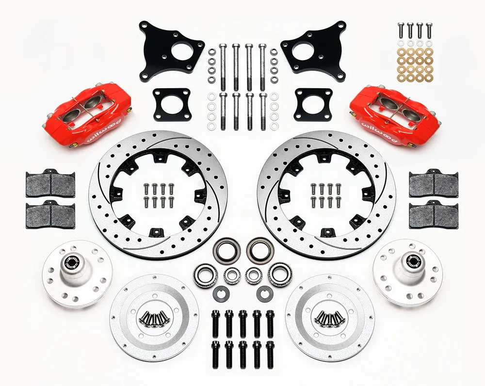 1969 - 1976 American Motors Forged Dynalite Big Brake Front Brake Kit (Hub) - 140-13395 product image