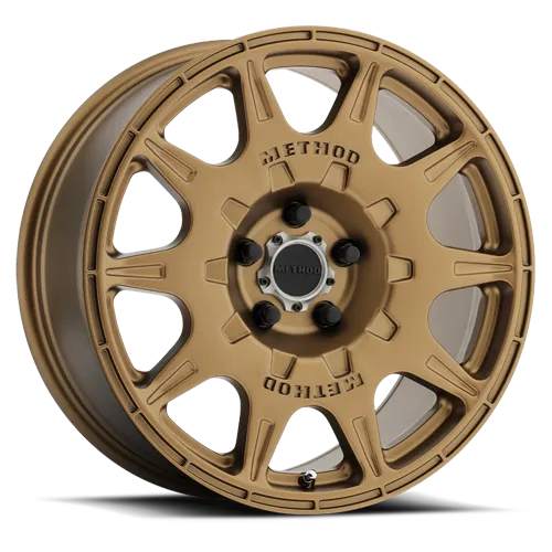 Aluminum Wheels 17x8 Rally MR502 Bolt Pattern 5 On 114.3 Offset 38 Lip Size 0 Method Bronze BRZ Method product image