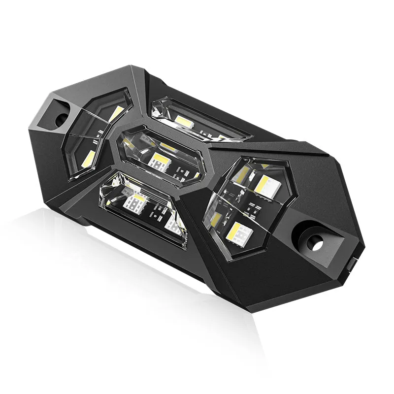 RGB-W LED Rock Lights for Trucks | Wireless Control product image
