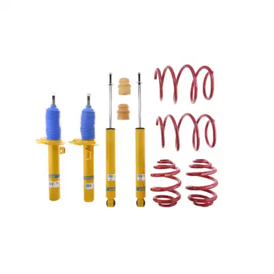 Bilstein Front and Rear BMW 323Ci 2000, 323i 2000-1999, 325Ci 2006-2001, 325i 2005-2001, 328Ci 2000, 328i 2000-1999, 330Ci 2006-2001, 330i 2005-2001 B12 (Pro-Kit) Suspension Kit