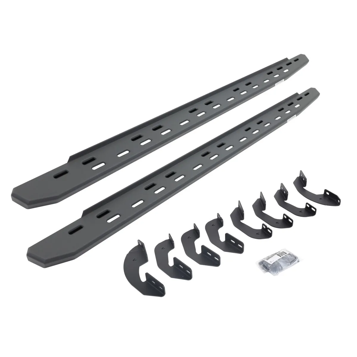 Go Rhino Go Rhino 69641580SPC - RB30 Slim Line Running Boards with Mounting Bracket Kit - Textured Black