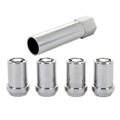 McGard McGard 25254 Tuner Style Cone Seat Wheel Locks-Chrome