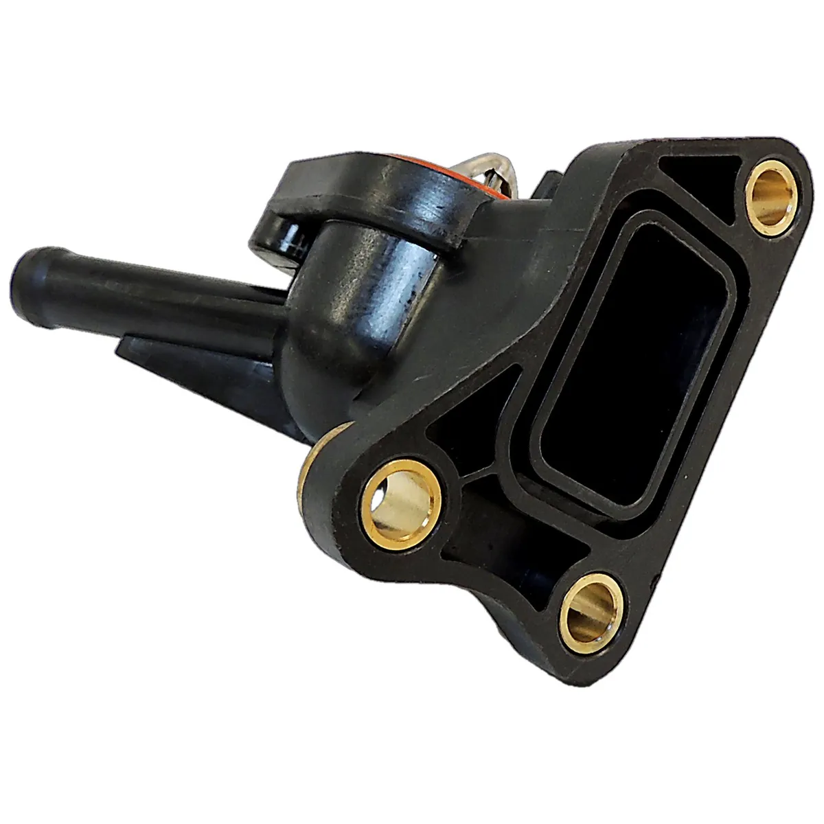 Crown Automotive Jeep Replacement 53010552K Thermostat, Thermostat Housing, & Gasket for Select Jeep TJ, KJ w/ 2.4L Eng. product image