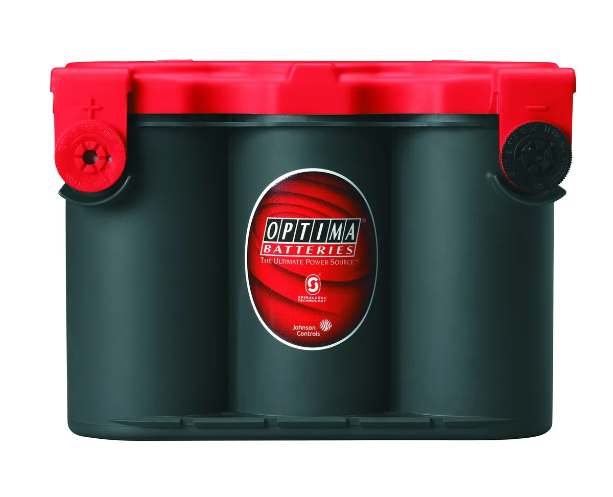 RedTop® Battery; UNBOXED; Group 78; Cold Crank Amps 800; Crank Amps 1000; Reserve Capacity 100; Ampere Hour 50; Side Terminal; L-10 in.; W-7.25 in.; H-7 3/16 in.; product image