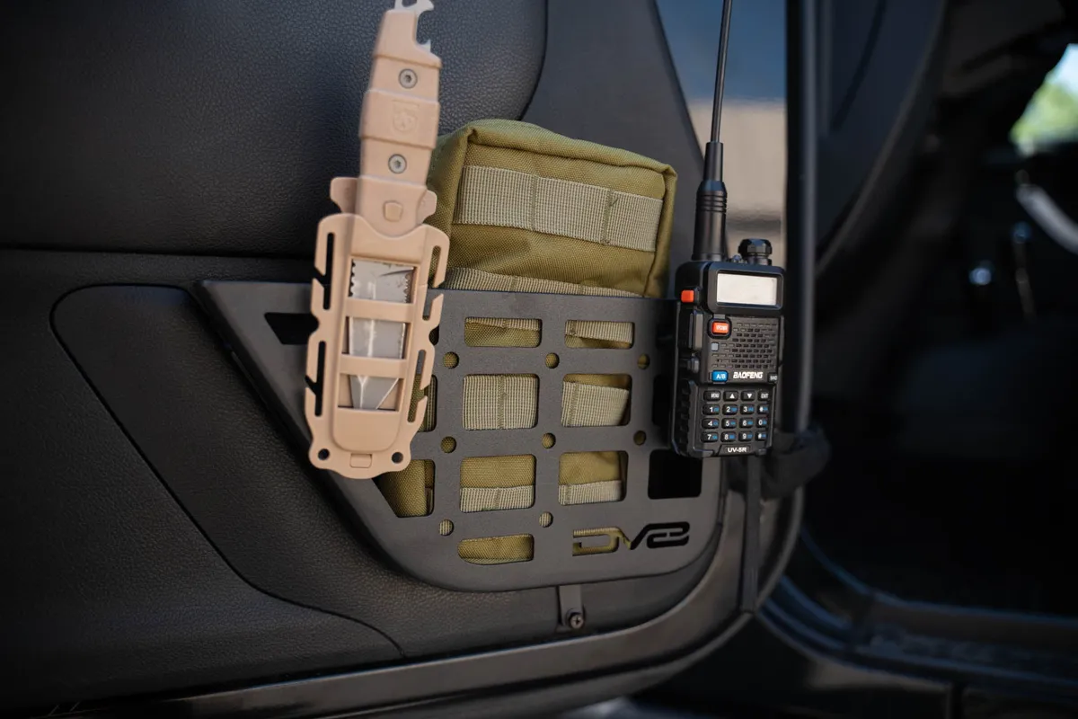 2011-2018 Jeep Wrangler JK | Slim Front Door Molle Pockets product image