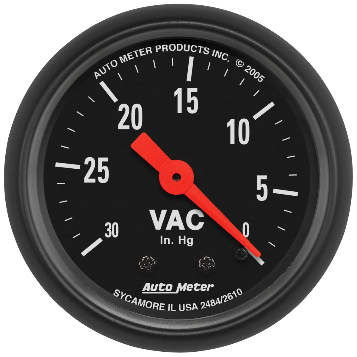 Gauge, Vacuum, 2 1/16", 30inHg, Mechanical, Z Series product image
