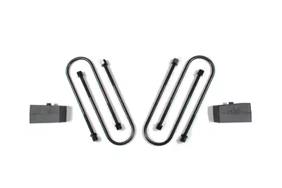 Zone Offroad Zone Offroad ZOND1207 Zone Rear 2 Block Kit - 4in U-bolts