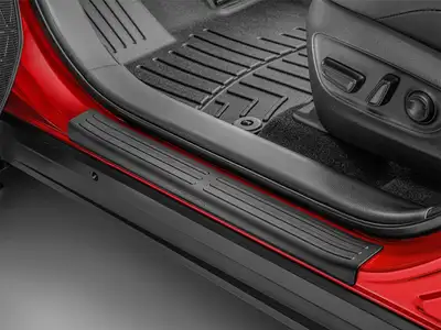 Weathertech Sill Protector; 4 Door Set; Black;