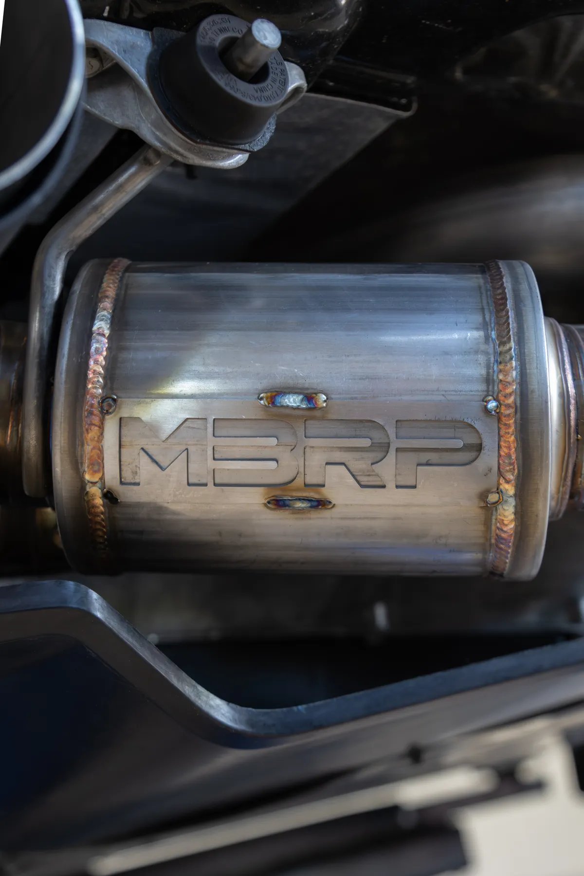 20-Present Chevrolet Corvette C8 6.2L Armor Pro Cat-Back Active Exhaust System Quad Rear Outlet with Carbon Fiber Tips MBRP product image