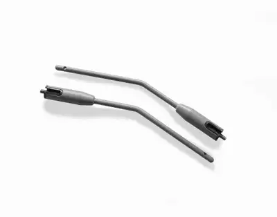 Steinjager Steinjäger Exterior Accessories Wrangler JK 2007-2018 Mirrors Isolated Leg Kit Gray Hammertone