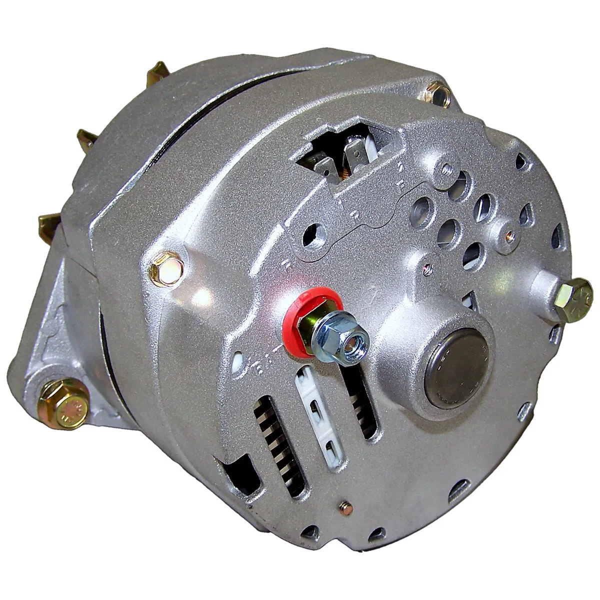 1980-1983 Cherokee SJ all engines; 106 Amps; Replaces: 56 63 66 70 78 85 amp - Metric 1984-1986 Cherokee XJ w/ 2.5L or 2.8L GM; 106 Amps; Replaces: 56 66 78 amp. 1980-1983 CJ-5 CJ all engines; 106 Amps; Replaces: 56 63 66 70 78 85 amp - Metric 1980-1986 product image