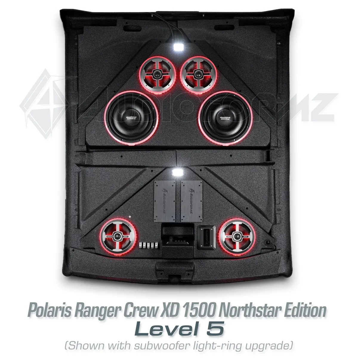24c Polaris Ranger Crew Northstar/Cab xd 1500 Stereo Tops (4door) Level 5 product image