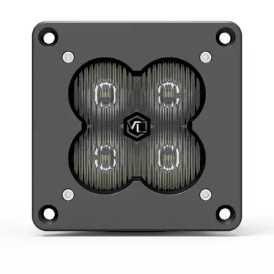 Vivid Lumen Industries Fng 3 rr SAE 3 Inch Backlit Driving Light Pods Flush Mount Dot/Sae Pair Vivid Lumen