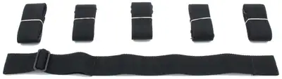 Racequip Window Net Strap on Bottom Bar Mounting Kit With 6 Adjustable 1.5 Inch Straps