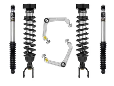 ICON Vehicle Dynamics ICON 2019-2023 Ram 1500, 2-3" Lift, Stage 1 Suspension System, Billet UCA