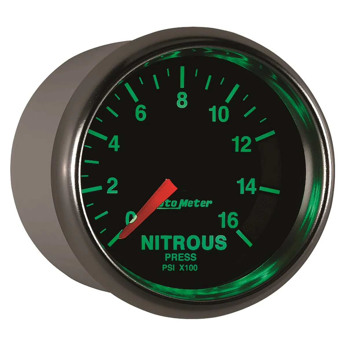 Gauge, Nitrous Pressure, 2 1/16", 1600psi, Digital Stepper Motor, GS product image