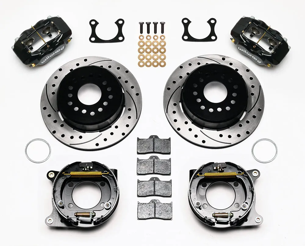Wilwood FDLI PS P-B Kit Drilled-Red Big Ford 2.36in Offset product image